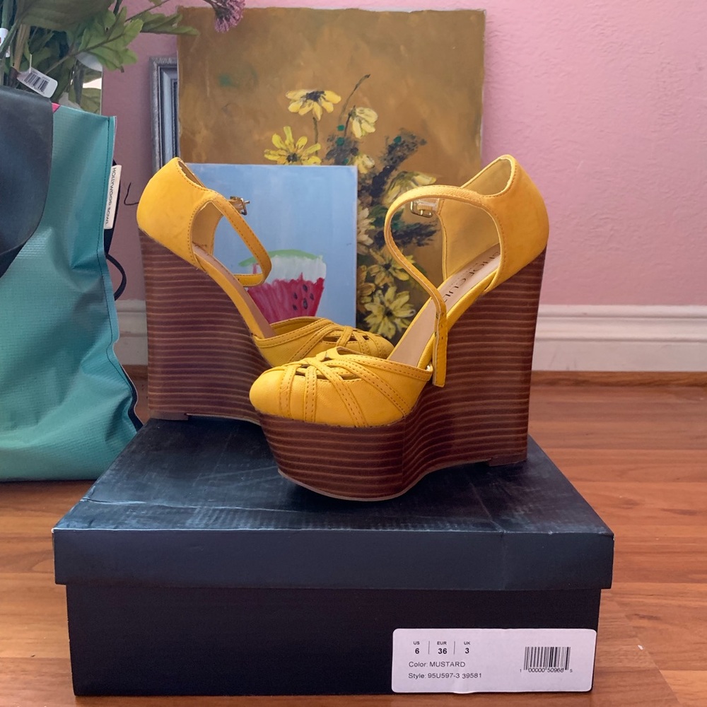 Nasty Gal platform shoes
